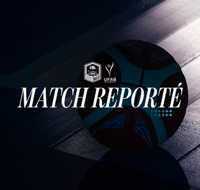 Communiqué officiel : report du match face à Angers